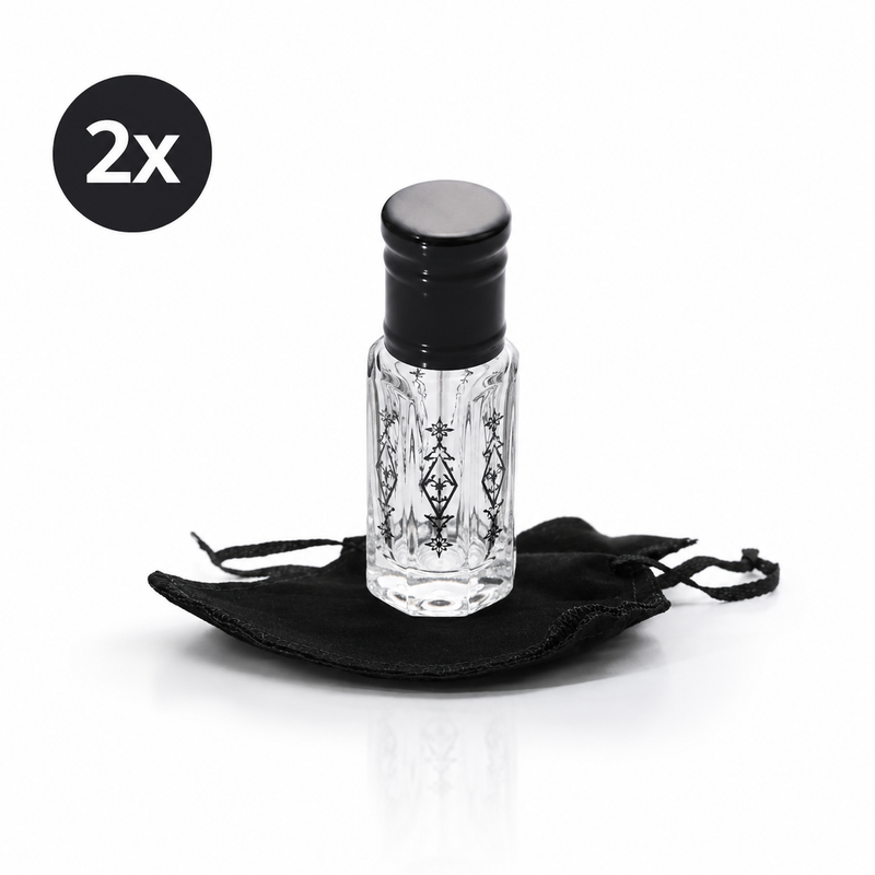 set of Two Modern White Musk